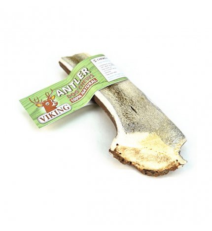 Leopet viking snack cane corna di cervo aperta m da 80 / 120 gr