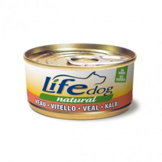 LIFEPETCARE CANE LIFE DOG NATURAL CON VITELLO DA 170 GR IN LATTINA