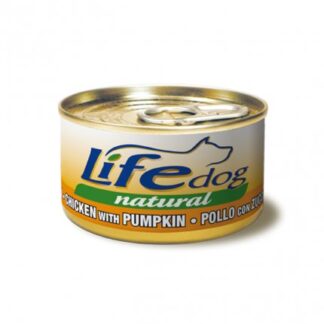 LIFEPETCARE CANE LIFE DOG NATURALE POLLO CON ZUCCA DA 90 GR IN LATTINA
