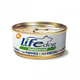 Lifepetcare cane life dog naturale puppies cuccioli da 170 gr in lattina