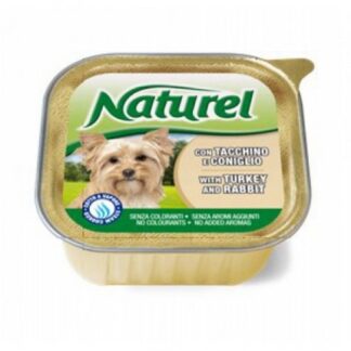 Lifepetcare cane naturel dog tacchino e coniglio da 150 gr in vaschetta