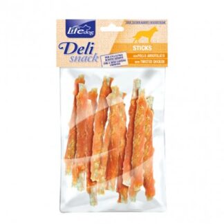 LIFEPETCARE CANE SNACK LIFE DOG DELI SNACK STICKS MASTICATIVI AL POLLO DA 100 GR