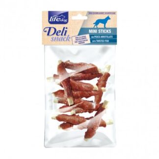 LIFEPETCARE CANE SNACK MINISTICK AL PESCE DA 100 GR