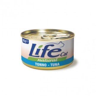 LIFEPETCARE GATTO LIFE CAT NATURAL AL TONNO DA 85 GR IN LATTINA