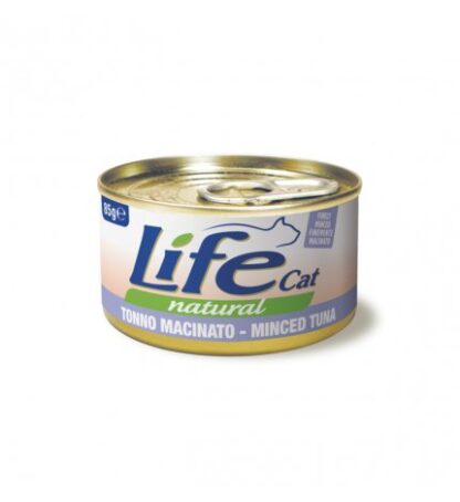 LIFEPETCARE GATTO LIFE CAT NATURAL AL TONNO FINEMENTE MACINATO DA 85 GR IN LATTINA