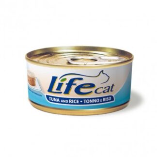 LIFEPETCARE GATTO LIFE CAT NATURAL TONNO CON RISO DA 170 GR IN LATTINA