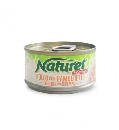 LIFEPETCARE GATTO LIFE CAT NATUREL LE SPECIALITA' AL POLLO CON GAMBERETTI DA 70 GR IN LATTINA