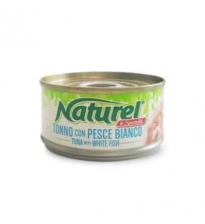 LIFEPETCARE GATTO LIFE CAT NATUREL LE SPECIALITA' AL TONNETTO CON PESCE BIANCO DA 70 GR IN LATTINA