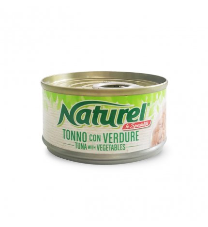 LIFEPETCARE GATTO LIFE CAT NATUREL LE SPECIALITA' AL TONNETTO CON VERDURE DA 70 GR IN LATTINA