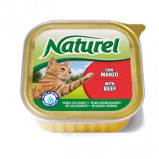 Lifepetcare gatto naturel cat al manzo da 100 gr in vaschetta