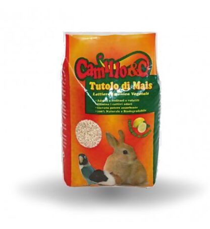 MANTOVANI CAMILLO LETTIERA VEGETALE TUTOLO DI MAIS LIMONE DA 10 L