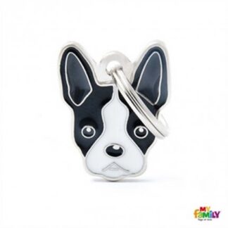 Medaglietta boston terrier