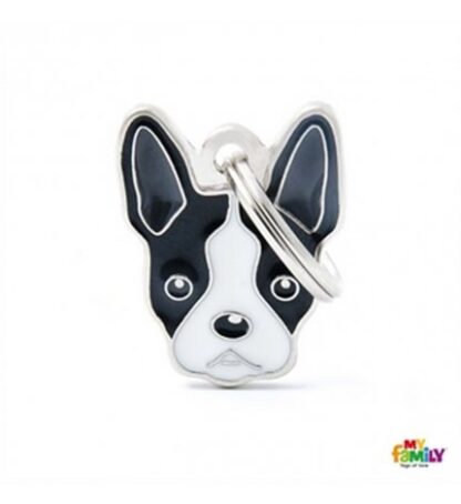 Medaglietta boston terrier