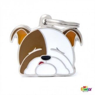 Medaglietta bulldog inglese