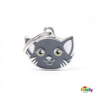 Medaglietta gatto europeo tigrato