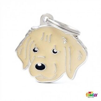 Medaglietta golden retriever