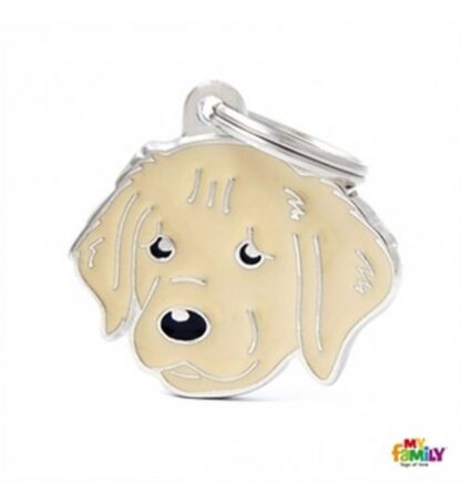 Medaglietta golden retriever