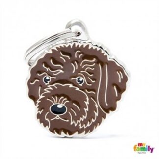 Medaglietta lagotto romagnolo marro
