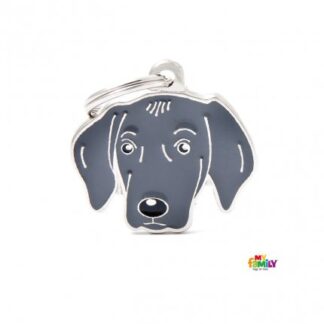 Medaglietta razza weimaraner
