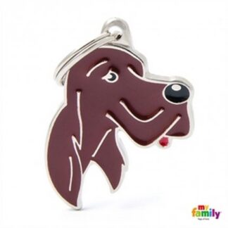 Medaglietta setter irlandese