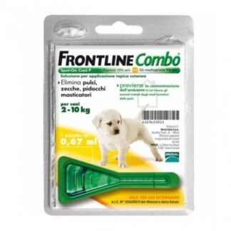 MERIAL CANE ANTIPARASSITARIO FRONTLINE COMBO CUCCIOLO 2 - 10 KG 1 PIPETTA