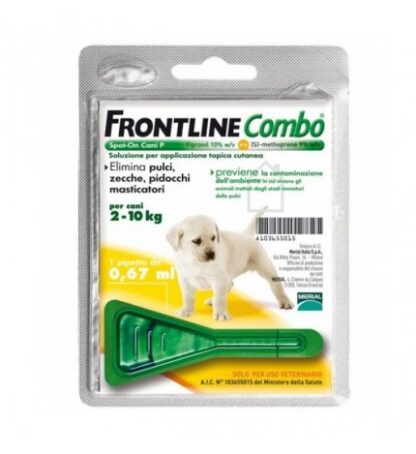 MERIAL CANE ANTIPARASSITARIO FRONTLINE COMBO CUCCIOLO 2 - 10 KG 1 PIPETTA