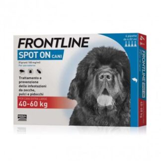 MERIAL CANE ANTIPARASSITARIO FRONTLINE SPOT - ON SUPERIORE 40 KG 4 PIPETTE