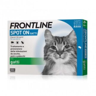 MERIAL GATTO ANTIPARASSITARIO FRONTLINE SPOT - ON 4 PIPETTE