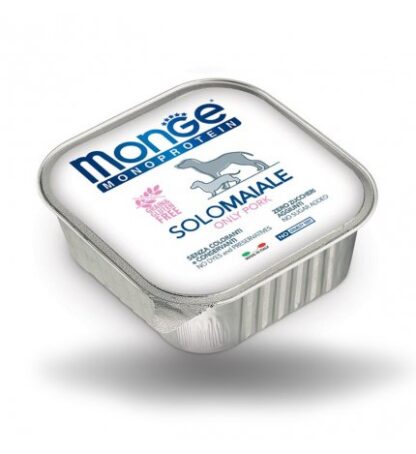 MONGE CANE MONOPROTEICO SOLO MAIALE DA 150 GR IN VASCHETTA
