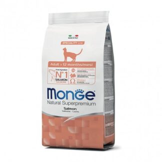 MONGE GATTO ADULT AL SALMONE DA 10 KG