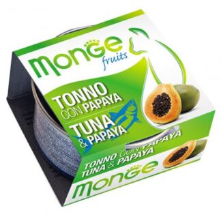 MONGE GATTO FRUIT AL TONNO E PAPAYA DA 80 GR IN LATTINA