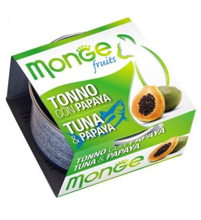 MONGE GATTO FRUIT AL TONNO E PAPAYA DA 80 GR IN LATTINA