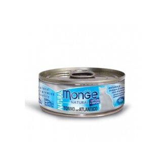 MONGE GATTO NATURAL AL TONNO DA 80 GR IN LATTINA