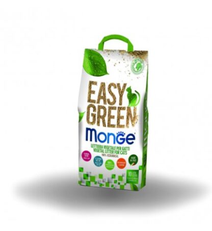 MONGE LETTIERA VEGETALE EASY GREEN 10 LITRI DA 3,8 KG