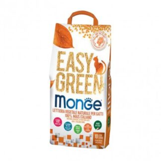 MONGE LETTIERA VEGETALE EASY GREEN MAIS 10 LITRI DA 3,8 KG