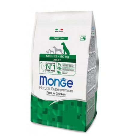 MONGE SUPERPREMIUM CANE ADULT MAXI DA 12 KG