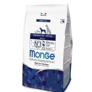 MONGE SUPERPREMIUM CANE ADULT MEDIUM DA 12 KG