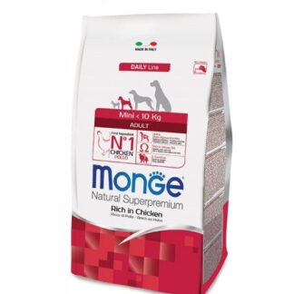 MONGE SUPERPREMIUM CANE ADULT MINI DA 800 GR