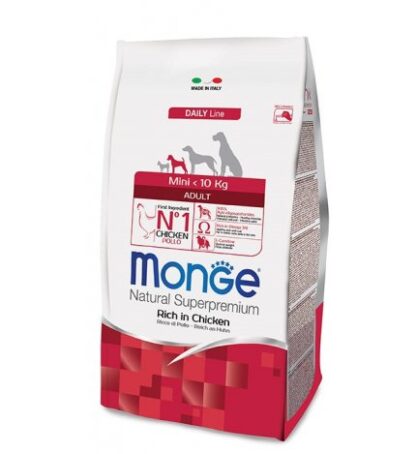 MONGE SUPERPREMIUM CANE ADULT MINI DA 800 GR
