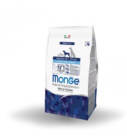 MONGE SUPERPREMIUM CANE PUPPY MEDIUM DA 800 GR