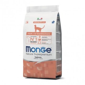 MONGE SUPERPREMIUM GATTO ADULT AL SALMONE DA 400 GR