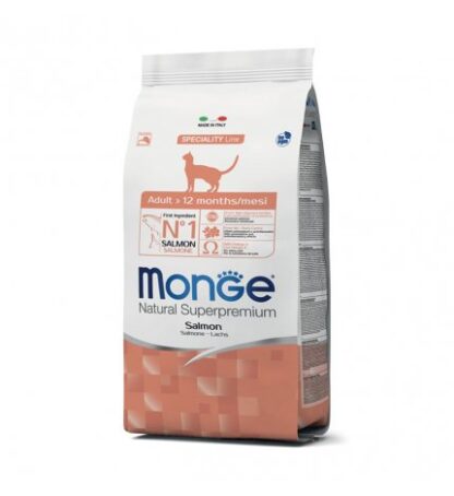 MONGE SUPERPREMIUM GATTO ADULT AL SALMONE DA 400 GR