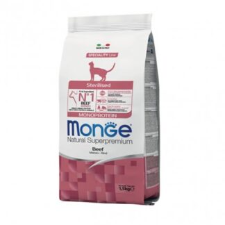MONGE SUPERPREMIUM GATTO ADULT STERILIZZATO AL MANZO DA 1,5 KG