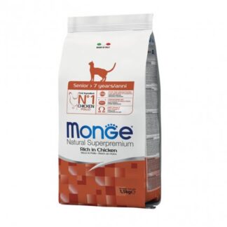 MONGE SUPERPREMIUM GATTO SENIOR DA 1,5 KG