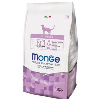 MONGE SUPERPREMIUM GATTO STERILISED DA 1,5 KG