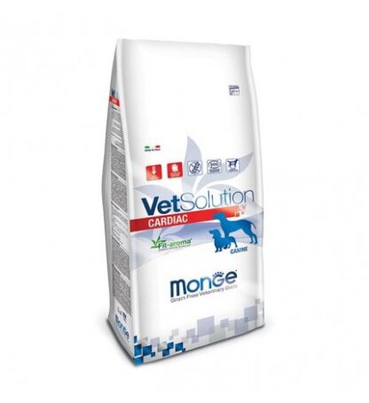 MONGE VETSOLUTION CANE GRAIN FREE VETERINARY DIET CARDIAC DA 12 KG