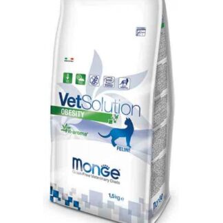 MONGE VETSOLUTION GATTO GRAIN FREE VETERINARY DIET OBESITY DA 1,5 KG