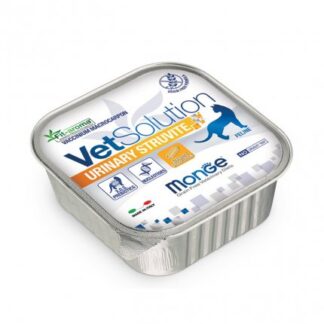 MONGE VETSOLUTION GATTO GRAIN FREE VETERINARY DIET URINARY STRUVITE DA 100 GR IN VASCHETTA