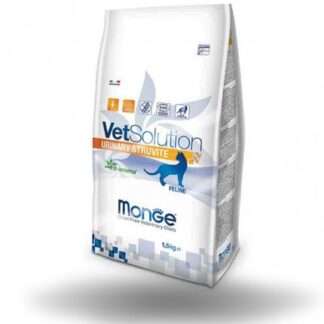 MONGE VETSOLUTION GATTO GRAIN FREE VETERINARY DIET URINARY STRUVITE DA 1,5 KG