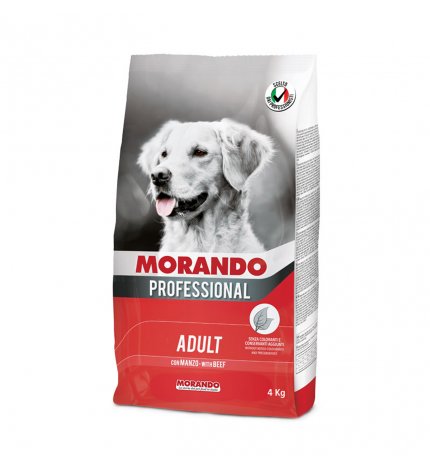 MORANDO MIGLIOR CANE PROFESSIONAL ADULT MANZO DA 4 KG